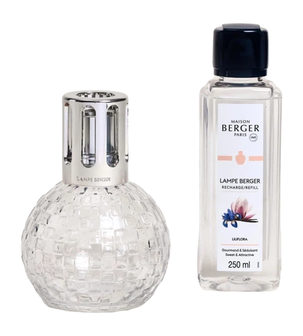 Lampe Berger Gifset Disco Transparente Maison Berger