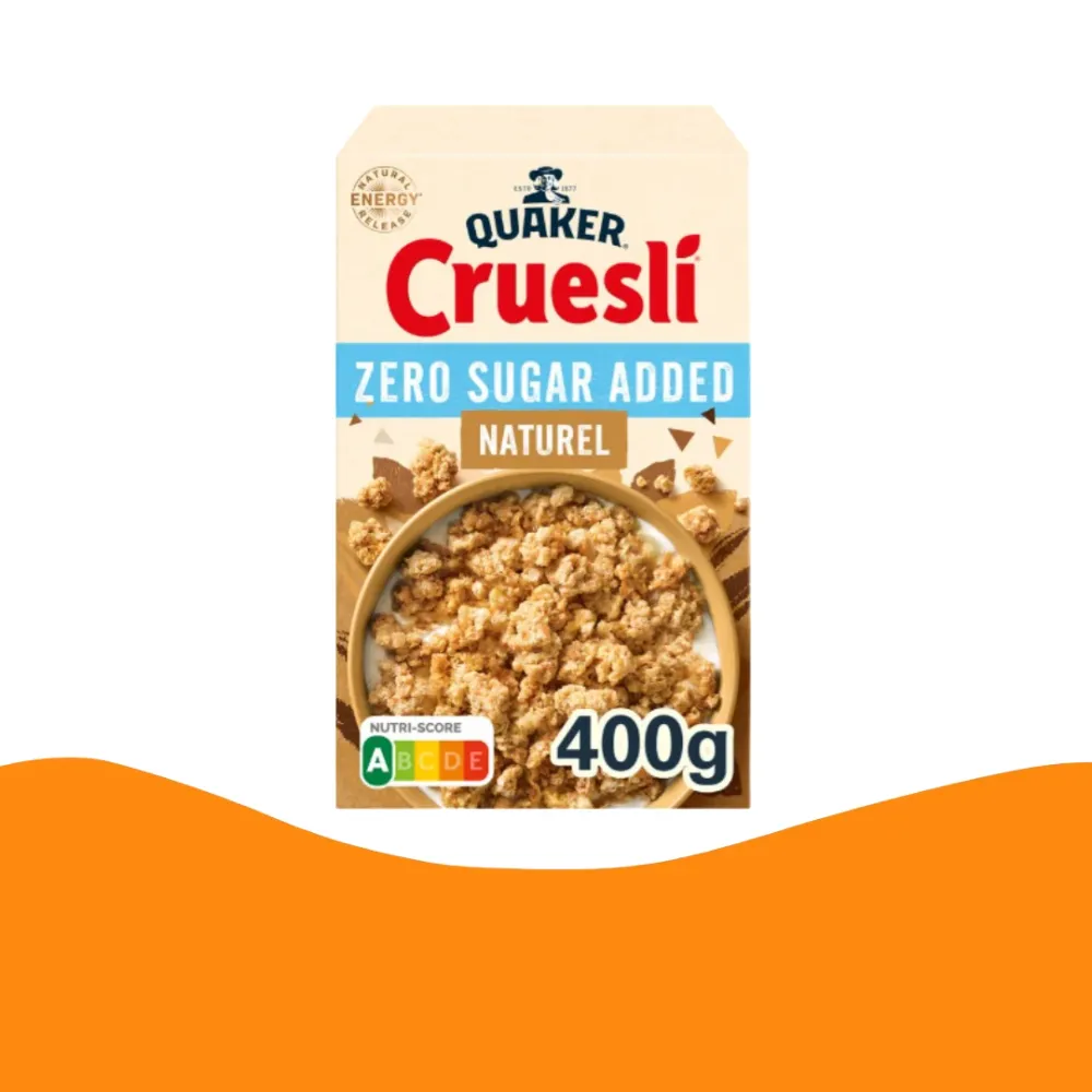 Quaker Cruesli Naturel (400 gram) The Dutch Shop