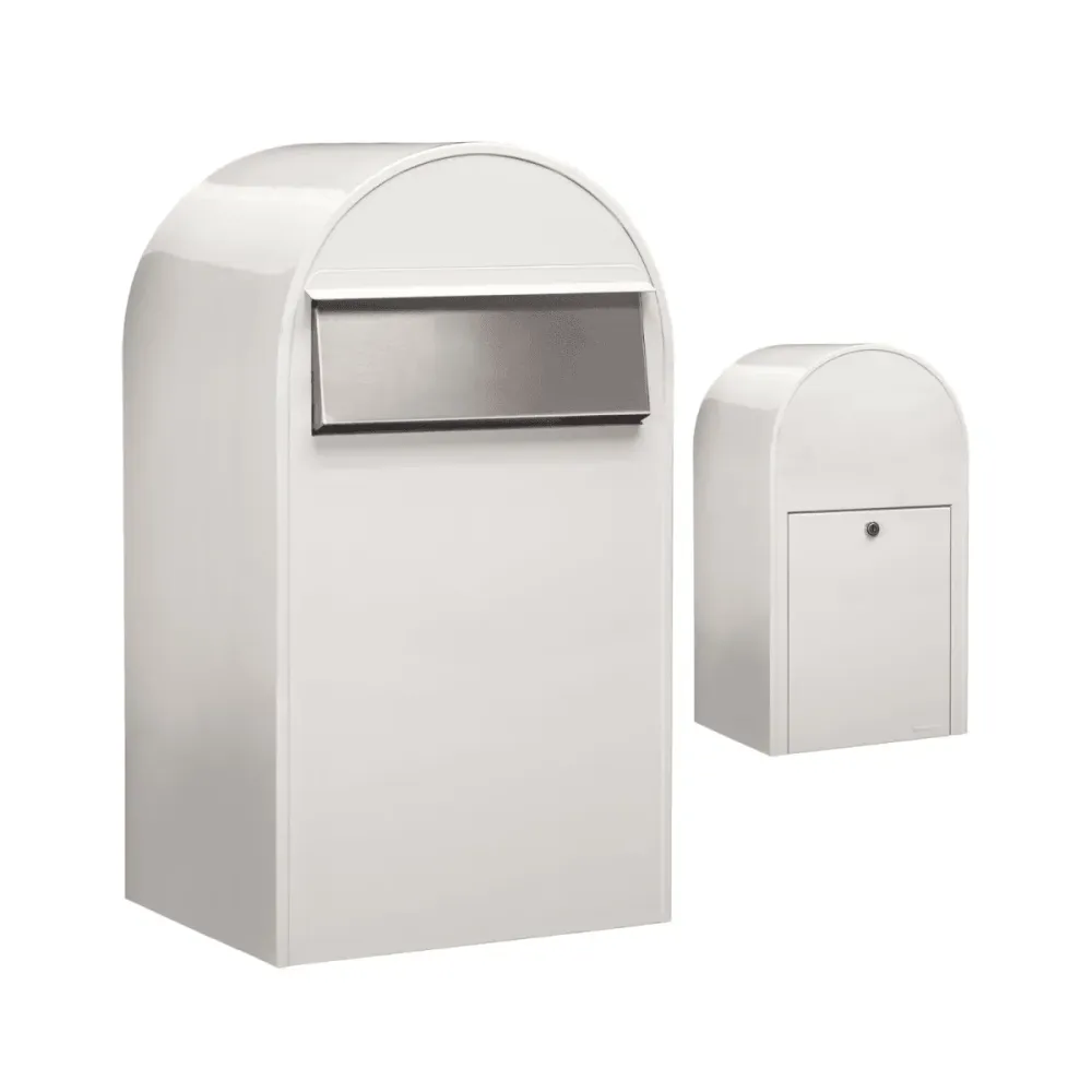 Bobi Grande B RAL 9016 wit met Geïntegreerd Naambordje