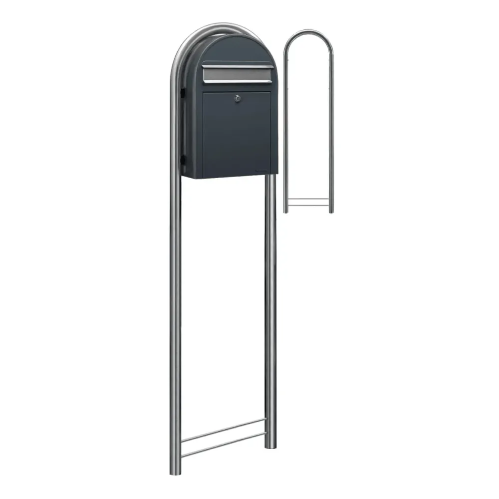 Bobi Tijdloos RAL 7016 donkergrijs/RVS