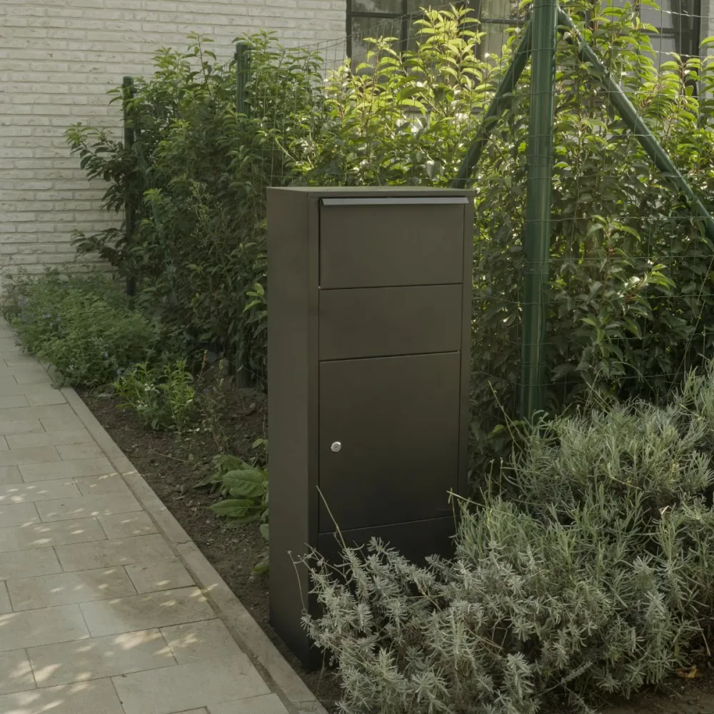 Extra Grote Practo Garden Pakketbrievenbus Hannover mat zwart