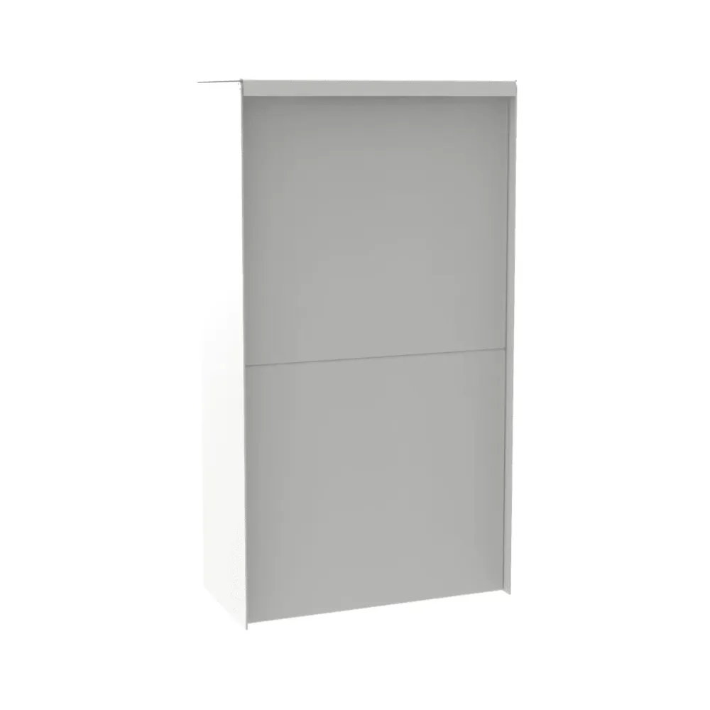 Moderne Design eSafe Dropbox Medium Pakketbrievenbus Verkeerswit RAL 9016