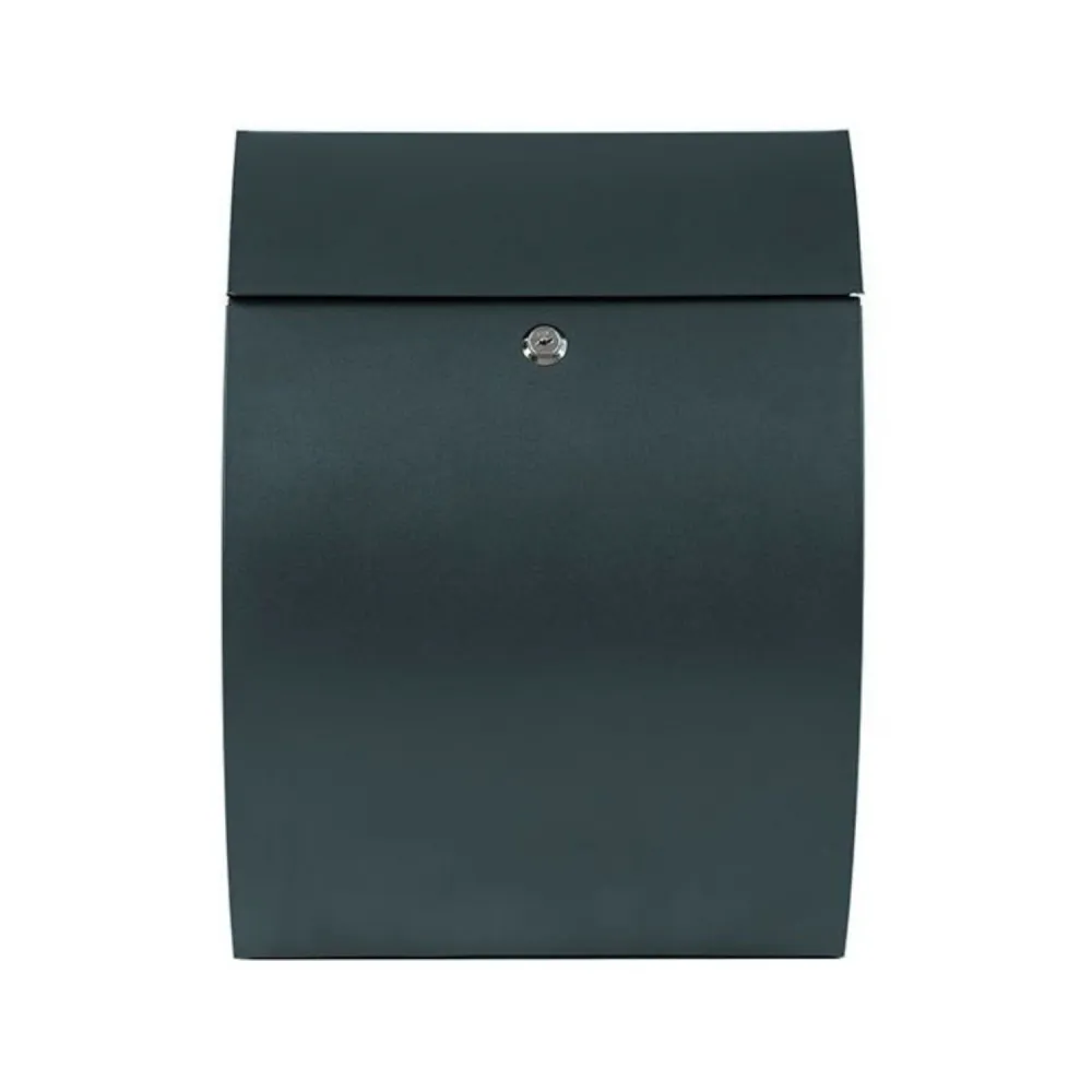 Moderne Design Practo Garden Brievenbus Montreal mat zwart