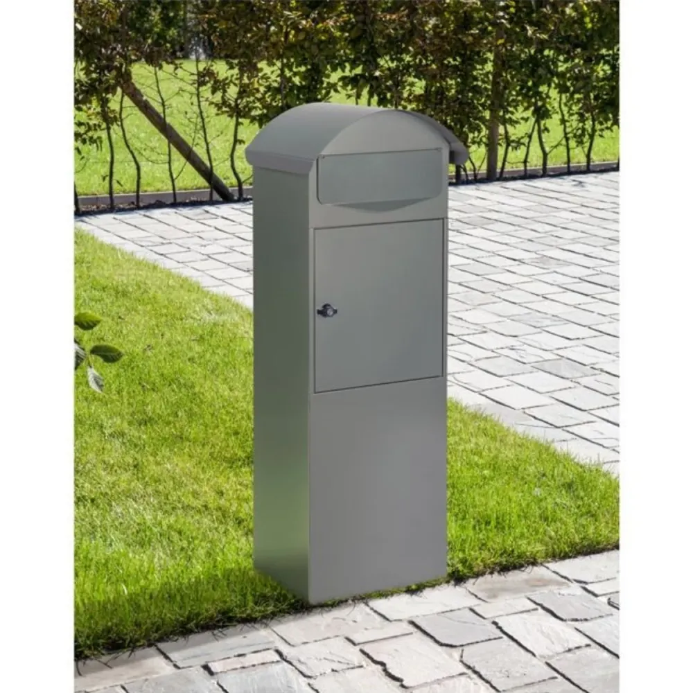 RVS Practo Garden Brievenbus Berlin mat grijs