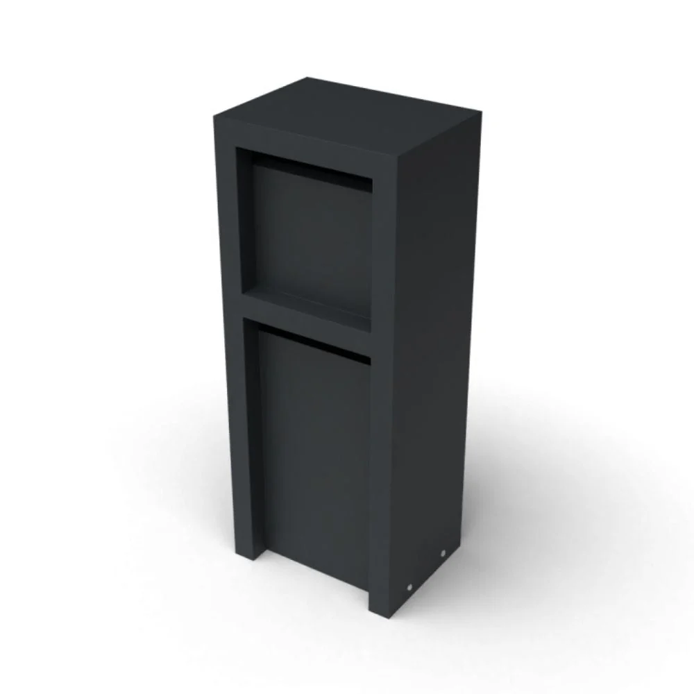 Geroba Brievenbusunit Litru Duo Staal met Zink Coating