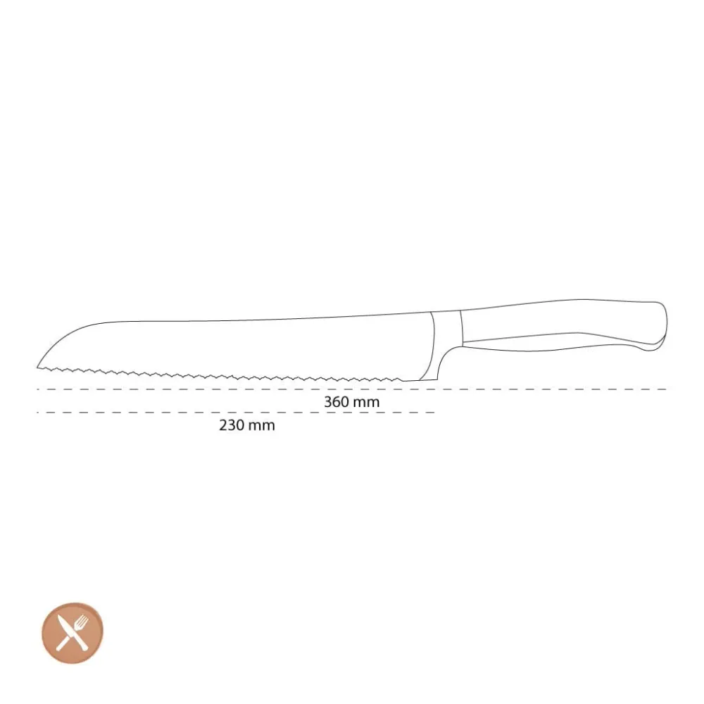 Wusthof - Performer Broodmes 23 cm
