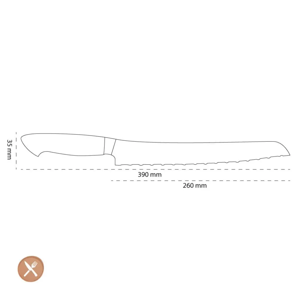 Zwilling - Bob Kramer Stainless Broodmes 260 mm