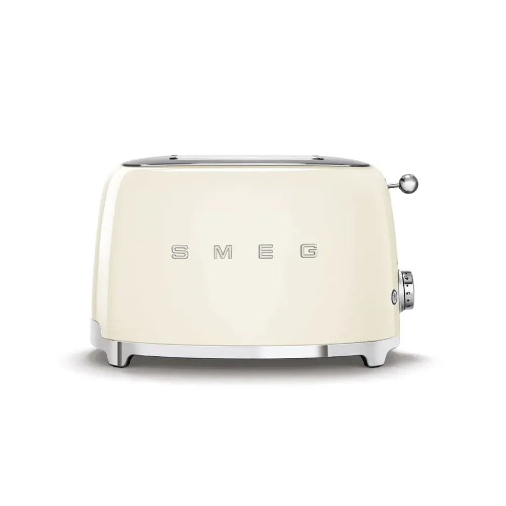 Smeg - Broodroosters | Crème | Jaren 50 | Toaster 2x2
