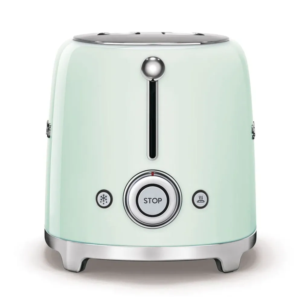 Smeg - Broodroosters | Watergroen | Jaren 50 | Toaster 2x2
