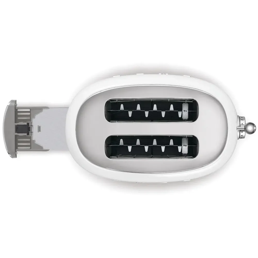 Smeg - Broodroosters | Wit | Jaren 50 | Toaster 2x2