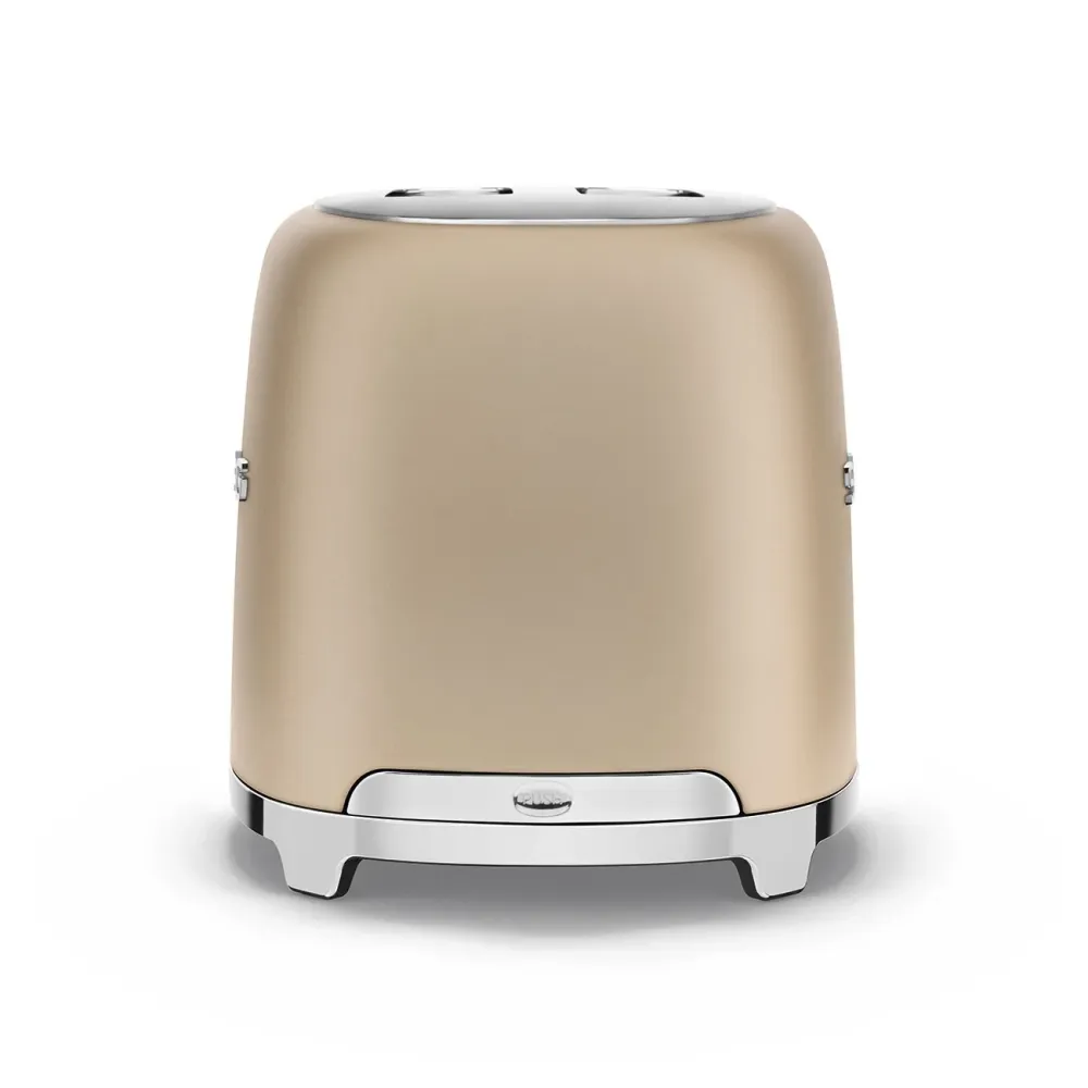 Smeg Broodrooster 'Mat Champagne' TSF01CHMEU