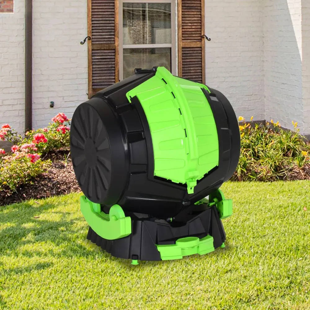 Premium GFT-keur Trommelcomposter 49,5x44,5x57 cm 50 L