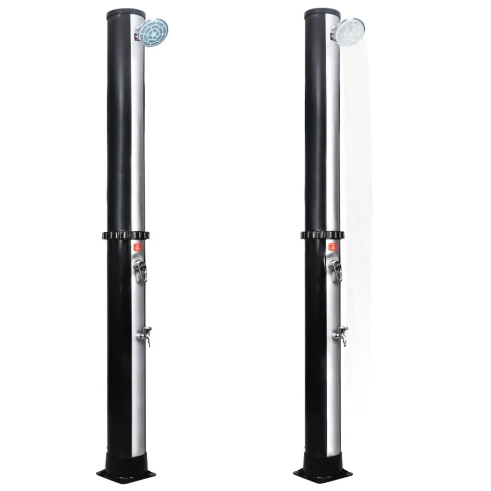 Buitendouche solar met douchekop en kraan 40 L - Directe Pasvorm