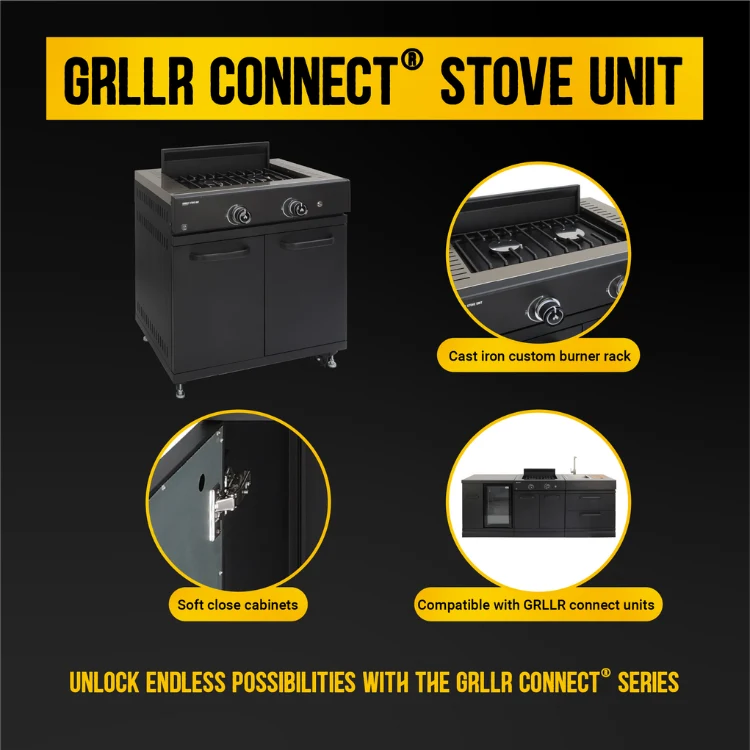 GRLLR - Plancha Stove M2 Connect Unit