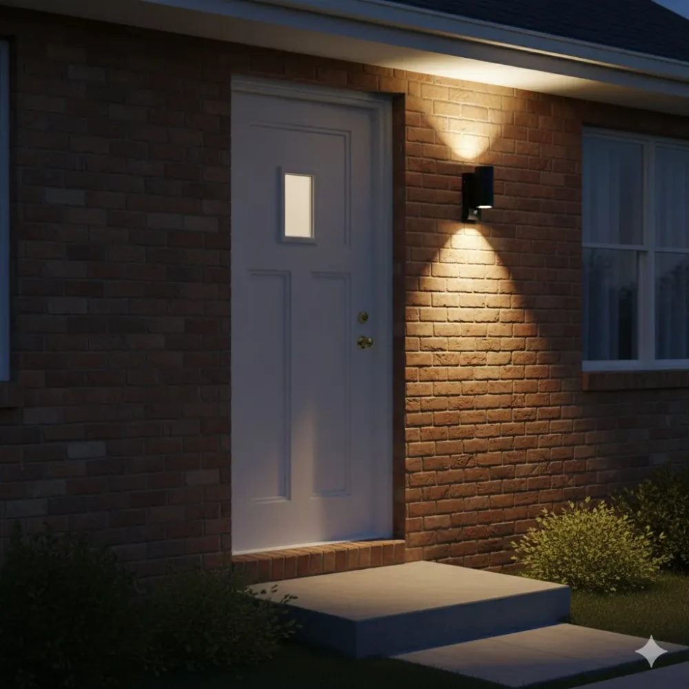 Buitenlamp Jelte met Bewegingssensor & Up-Down LED Licht LumenXLpro