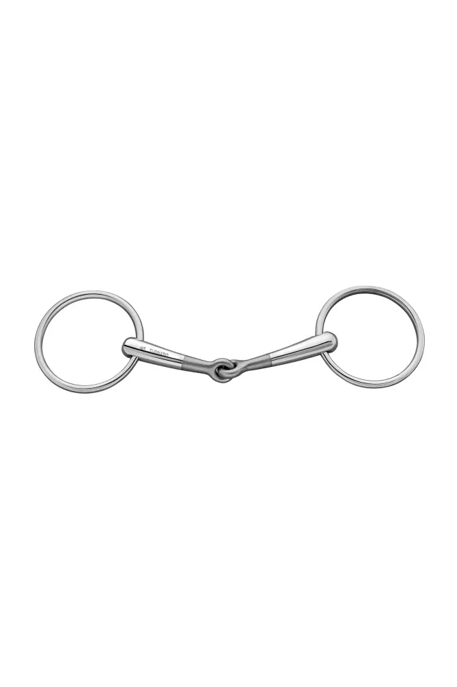 Turnado Rvs Steel Loose Ring Snaffle, Single Jt., 14 mm No Color 125 mm