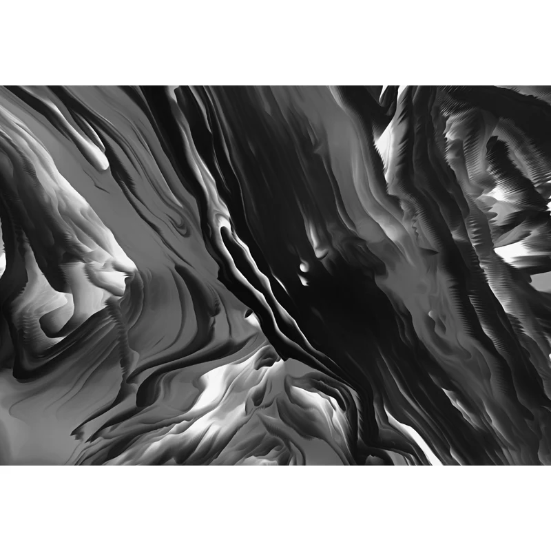 Black Explosion Effect Mural Decal Abstract Actueel Moisture Resistant Wall Decor Black