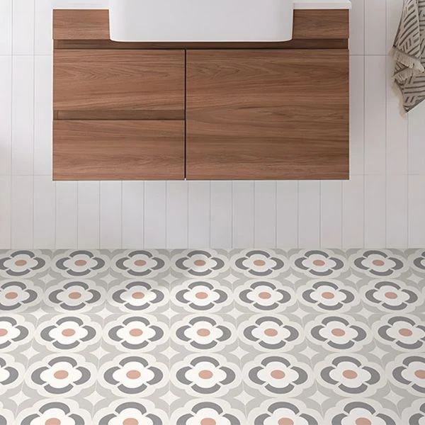 Square Peel and Stick Backsplash PVC Field Tile Wallpaper Waterbestendig voor gevel schuur | Vorstbestendig