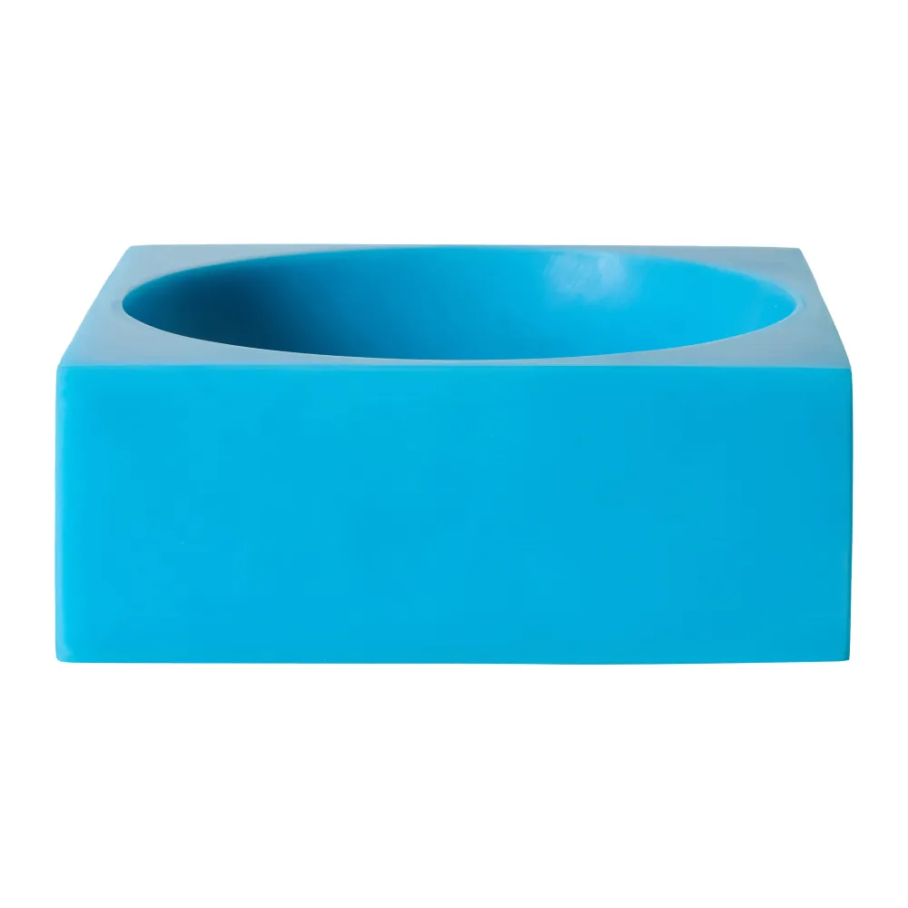 HKliving Pop Cube Schaal Large - Blue