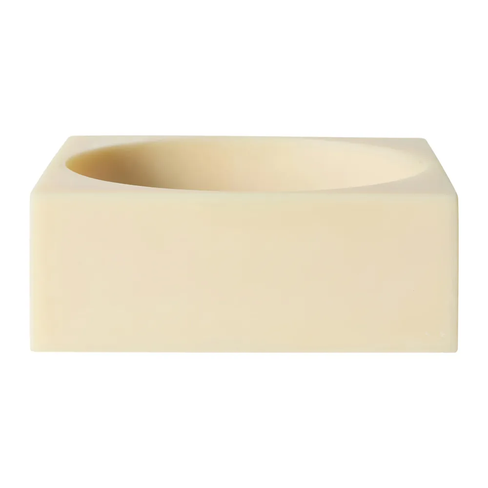 HKliving Pop Cube Schaal Large - Cream