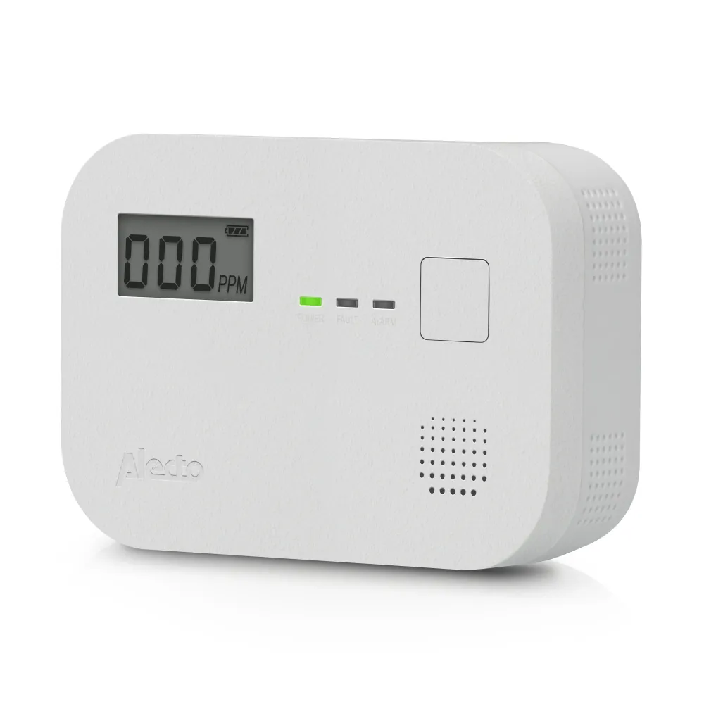 Alecto COA3920 - Koolmonoxidemelder met 10 jaar sensor en display