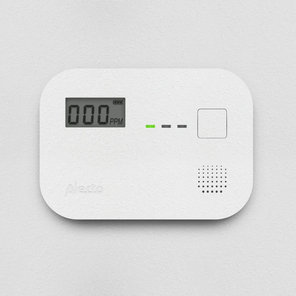 Alecto COA3920 - Koolmonoxidemelder met 10 jaar sensor en display