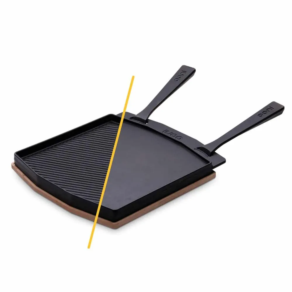 Ooni Dual Sided Grizzler Pan Gietijzer