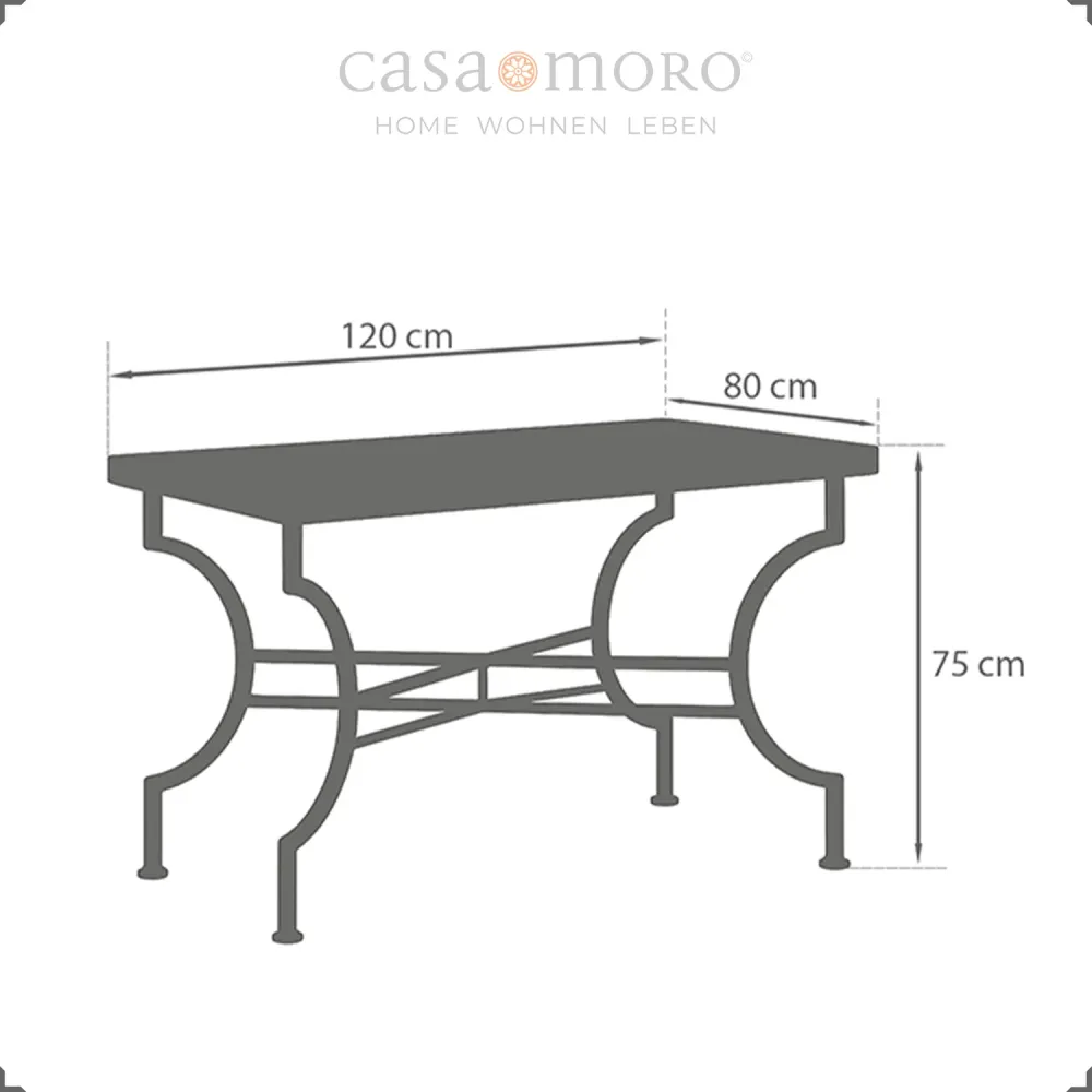 Tuintafel Eettafel 120x80