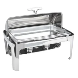 Chafer rectangular, de lujo tapa solida, para buffet ZONA CHEF
