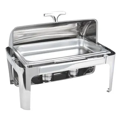 Chafer rectangular, de lujo tapa solida, para buffet ZONA CHEF
