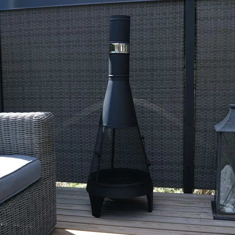 CE-Gecertificeerd Limousin Firepit Chiminea 126cm