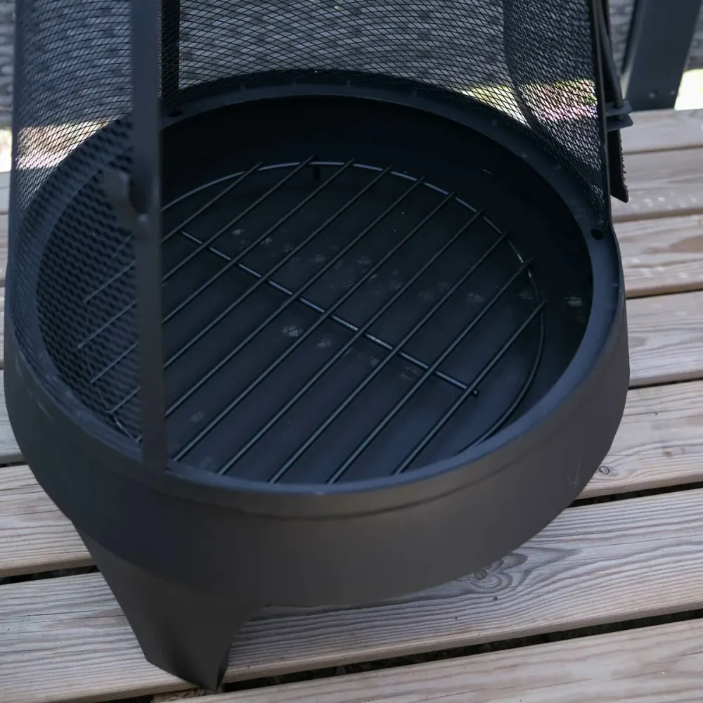 CE-Gecertificeerd Limousin Firepit Chiminea 126cm