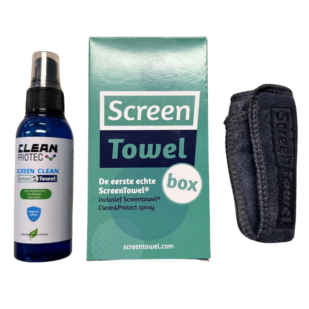 Screentowel® Touchscreen Reiniger/ Beschermer Set