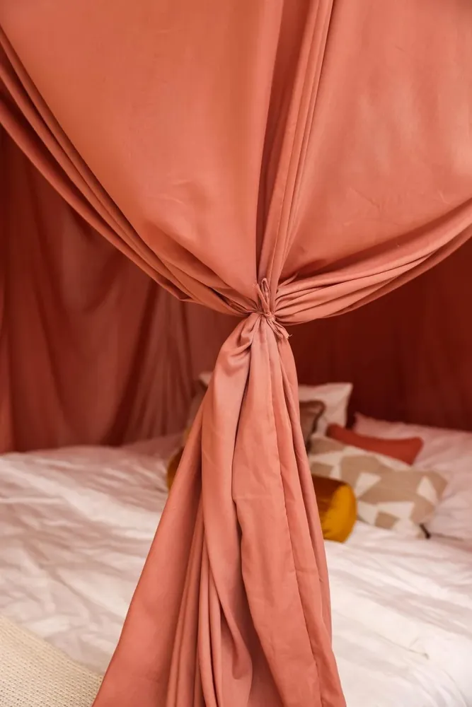 Oudroze Bedhemel 220x180 CM – Klamboe voor Queen Size Bed