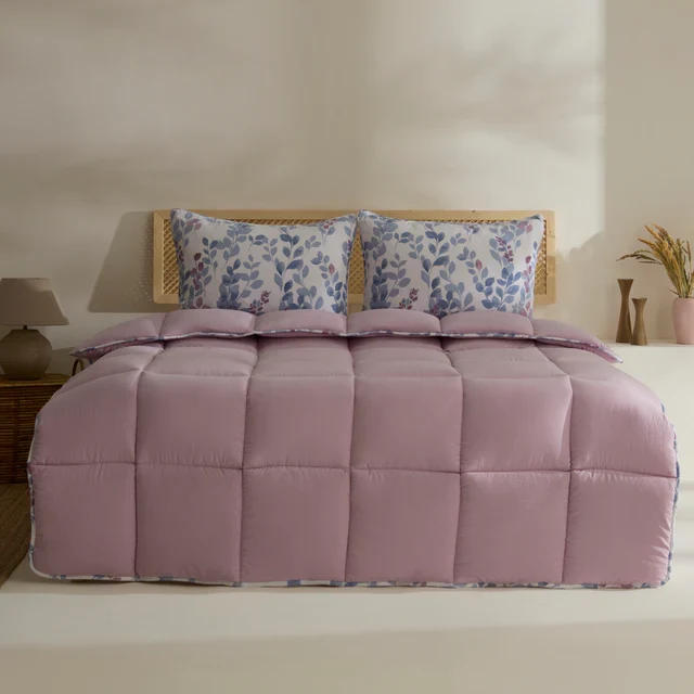 Karaca Leaf Multicolor Tweepersoons Bedset 200x200+2x50x70