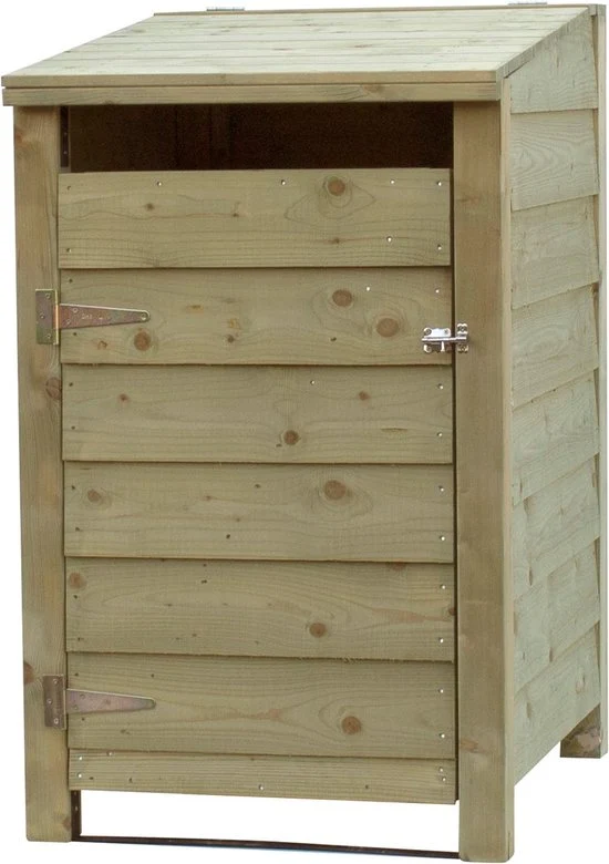 Enkele containerberging - vuren hout - TWEEDE KEUZE