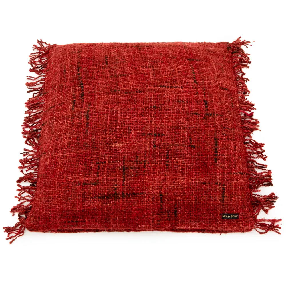 De Oh My Gee Kussenhoes - Kersenrood - 60x60