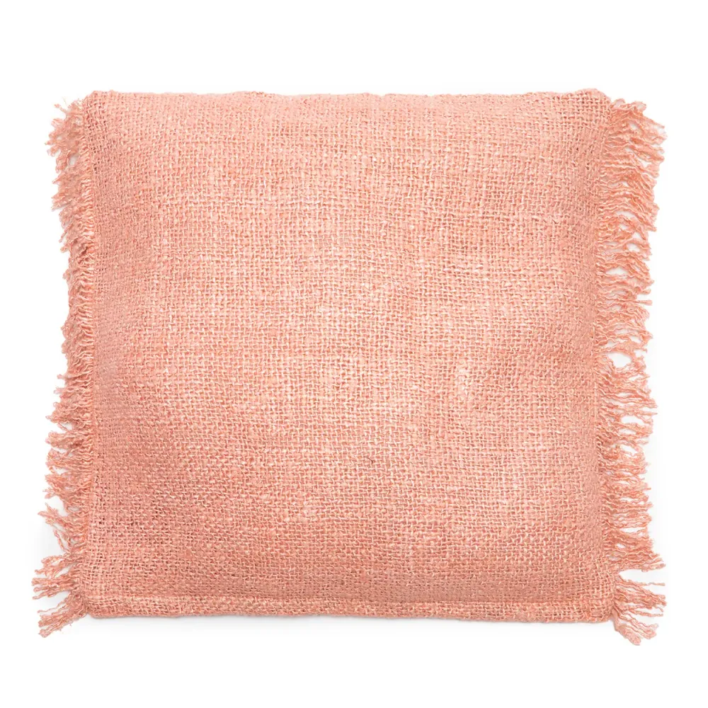 De Oh My Gee Kussenhoes - Zalmroze - 60x60