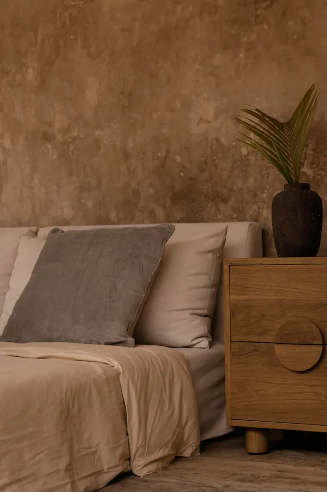 De Velvet Crush Kussensloop - Grijs - 50x50