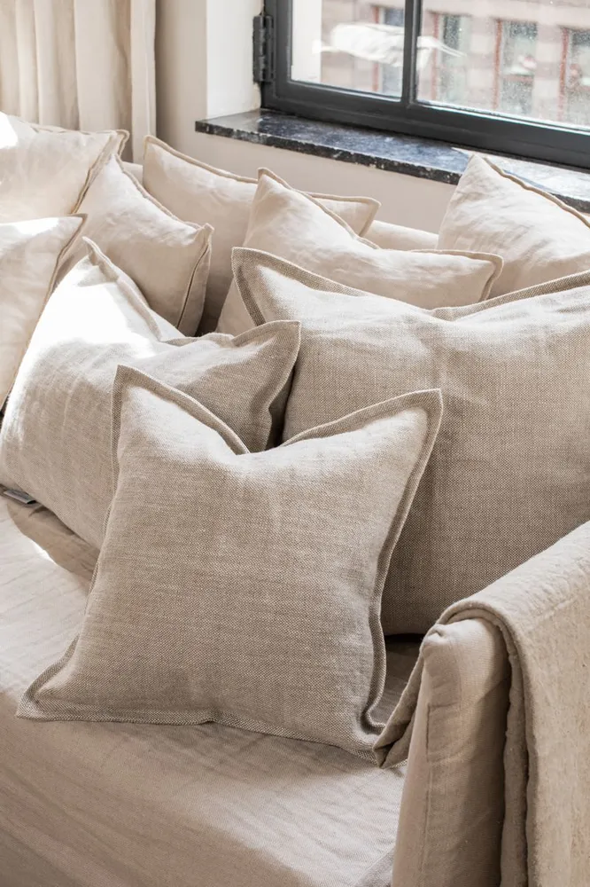 Linen Kussen Coarse Timeless Linen