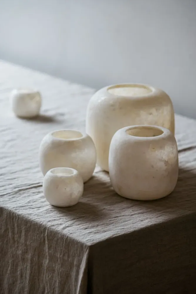 Alabaster Tealight The Loft Selects