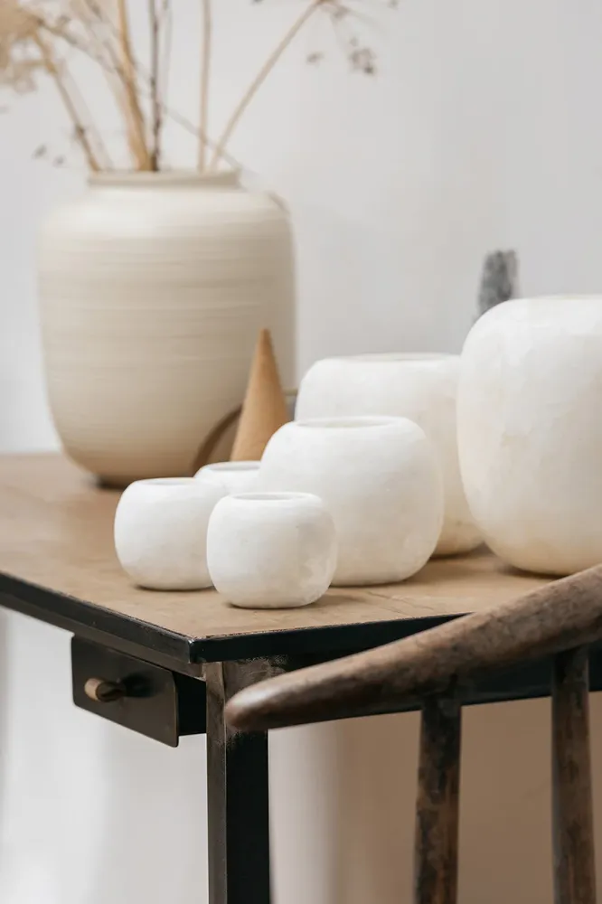Alabaster Tealight The Loft Selects