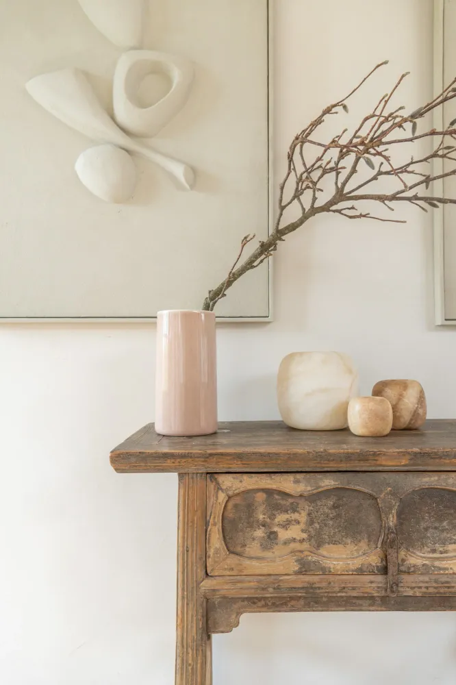 Alabaster Tealight Amber The Loft Selects