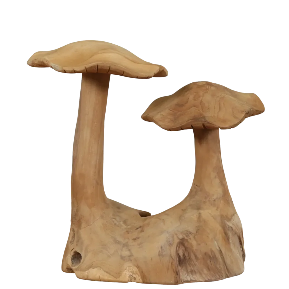 Paddenstoelen sculptuur Matilda