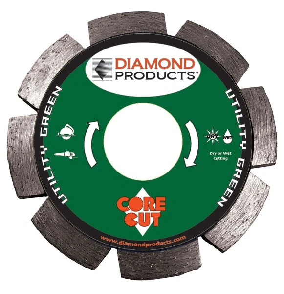 Utility Groen Segmented Tuck Point Diamond Blades 4