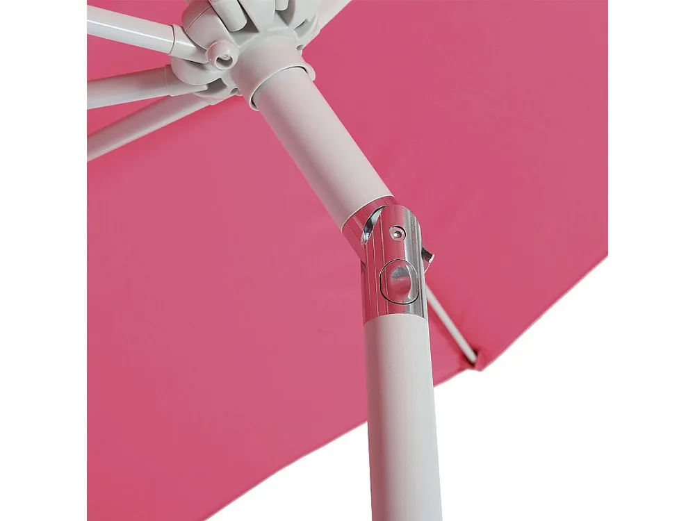 Parasol Asti Ø 2,7m kantelbaar, roze