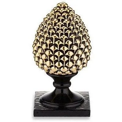 Sovrani La Pigna goud gecoate hars zwarte basis H19cm R 17313 2 GOUD