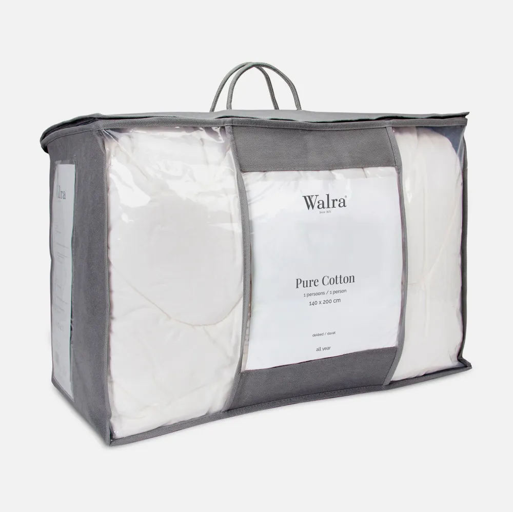 Dekbed Pure Cotton all year Wit 140x200 Walra