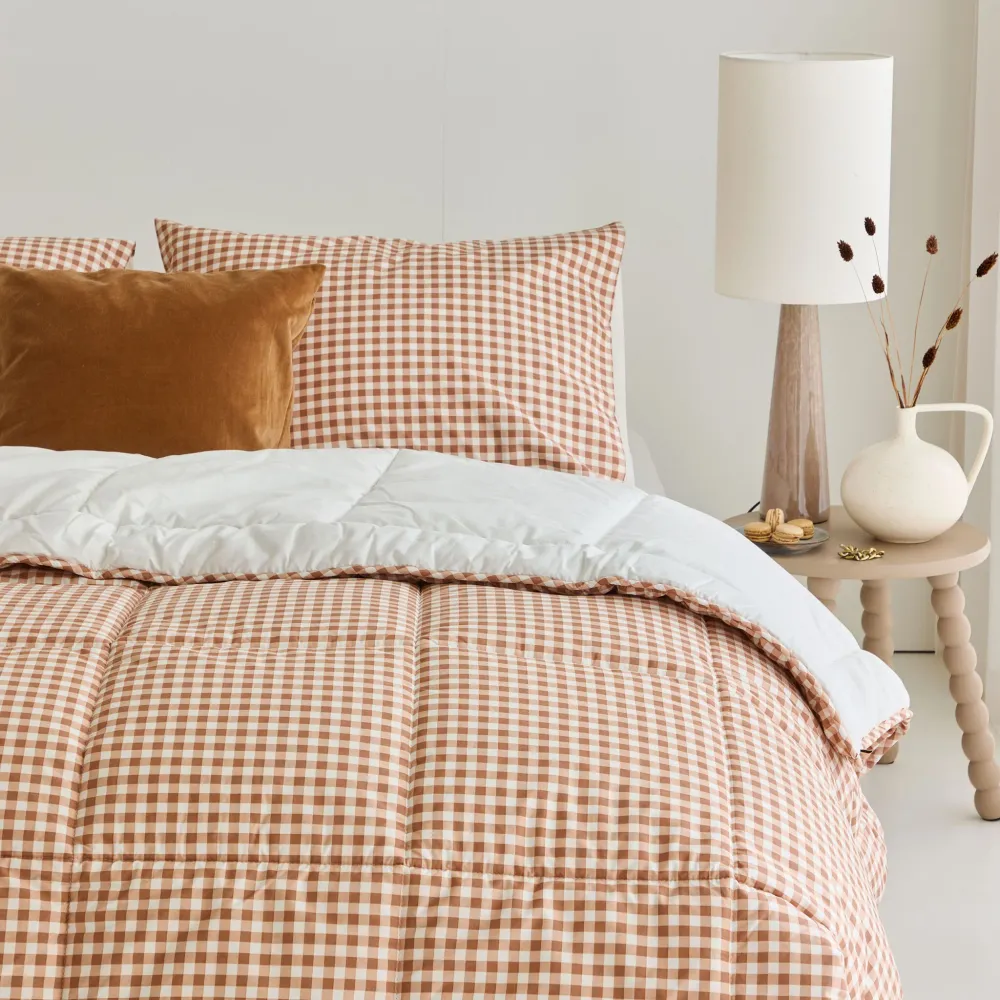 Dekbed zonder overtrek Cozy Check 140x200 Walra