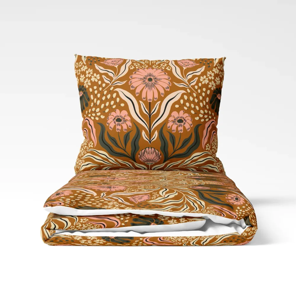 Eco-Cotton Duvet Covers - 2 person - Gypsy Haven Bubble & Blend